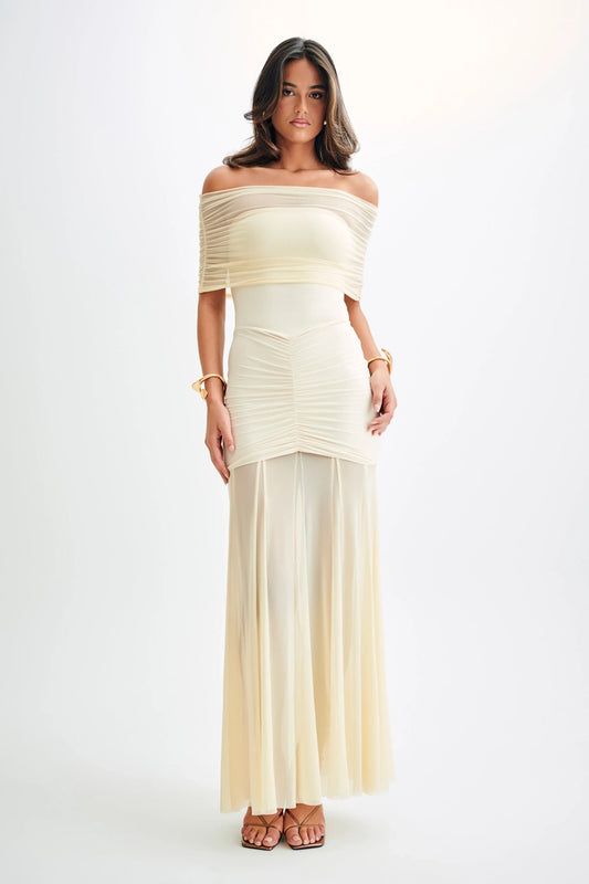 Summer Maxi Strapless Dress